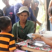 Thai - blossoming translator at health outreach phuket