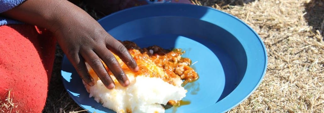 Meal time at Freedom Park, South Africa