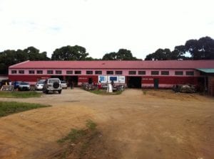 The practical workshops where skills training takes place